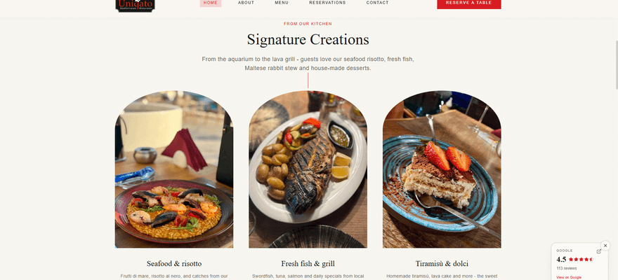 Uniqato Mediterraneo Ristorante